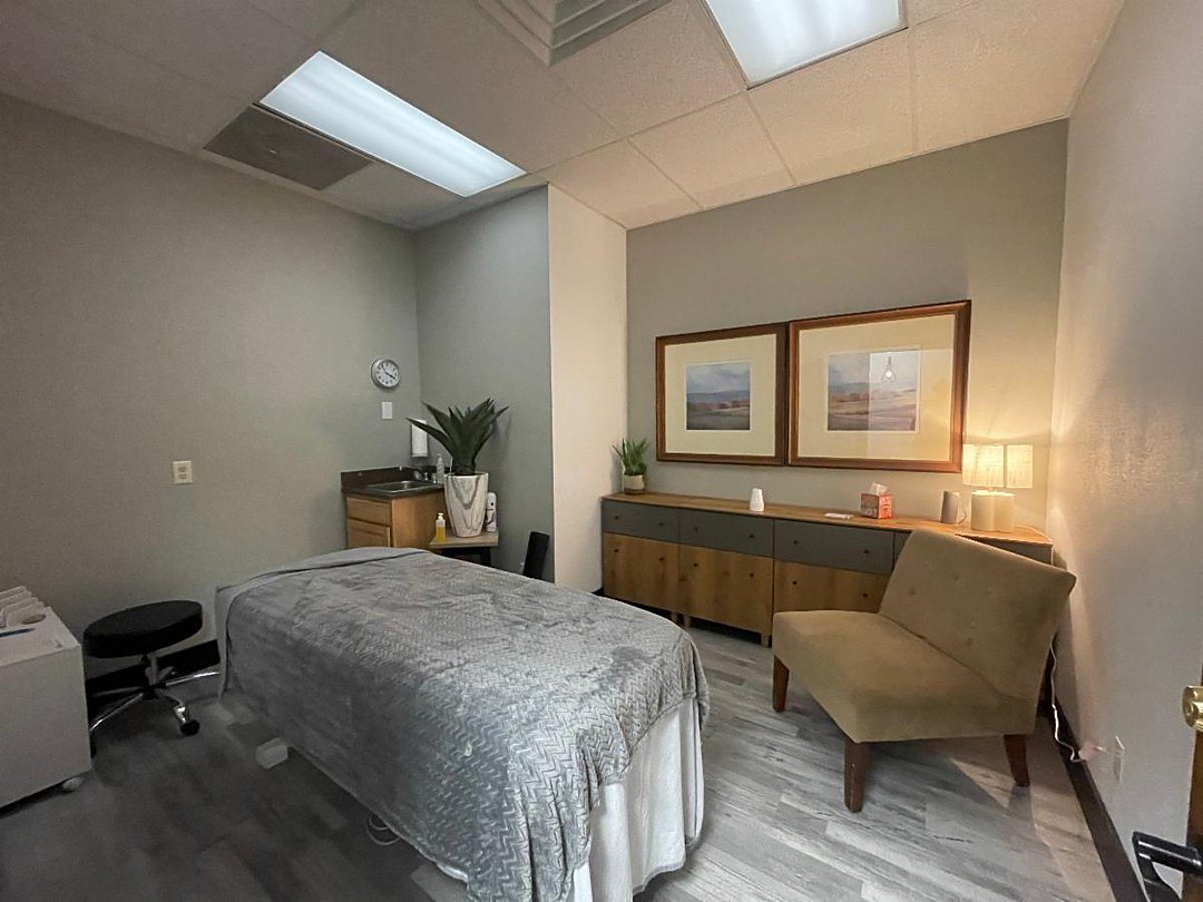 The private massage room at Empire Salon